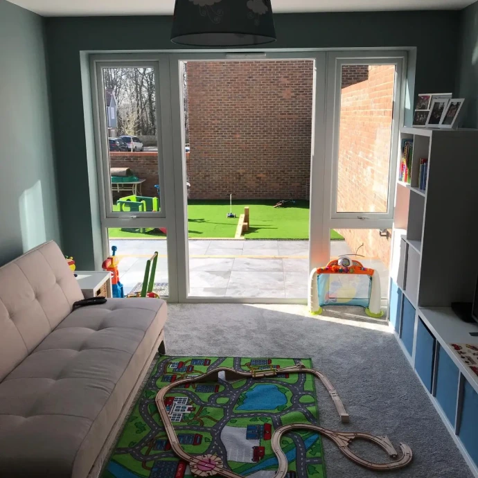 Playroom garage