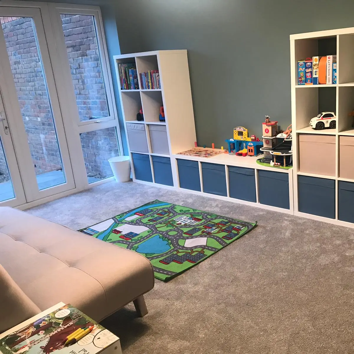 Playroom garage